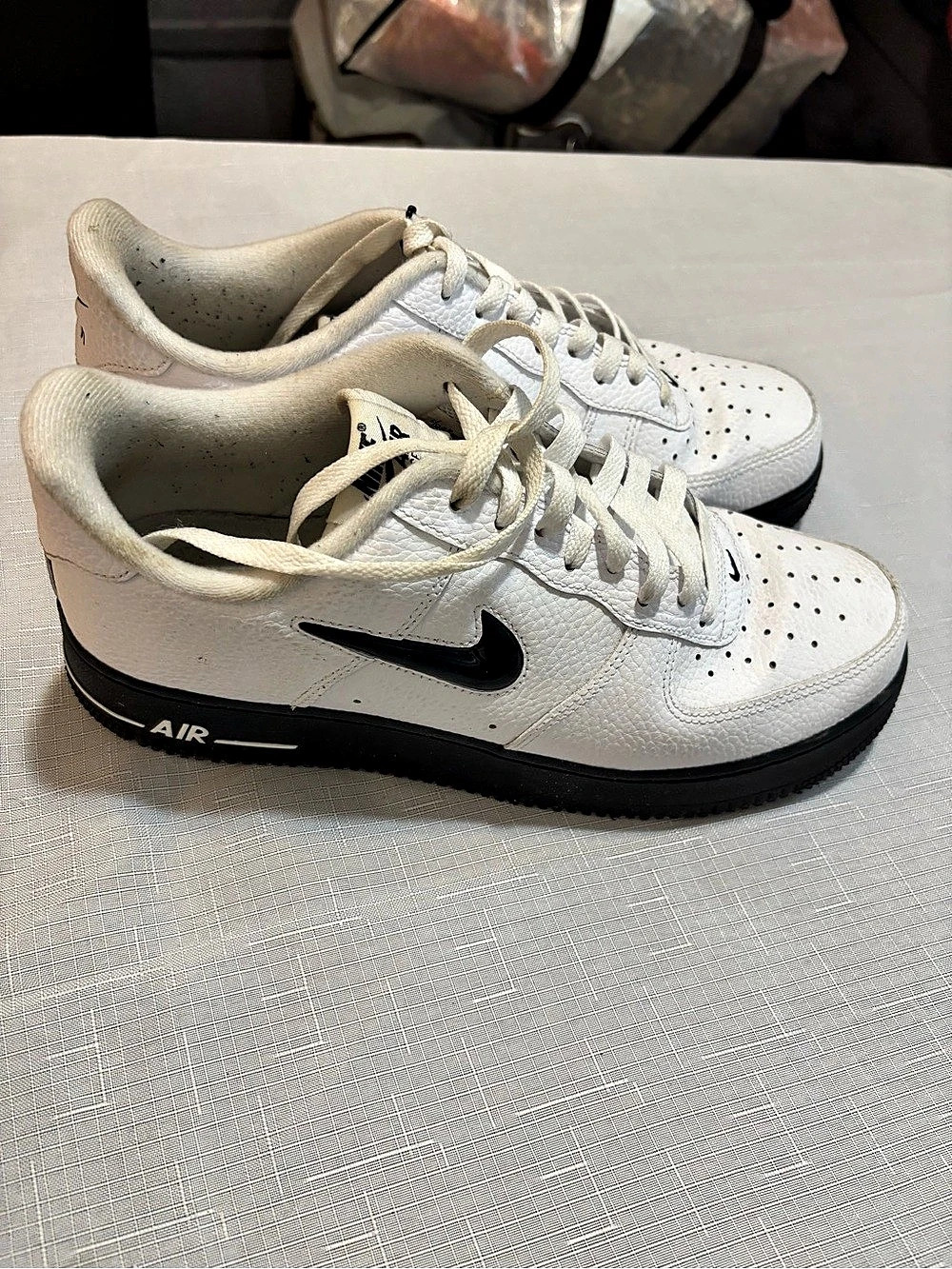 Nike Air Force 1 '07 Low Jewel White Black '07 Low Jewel Sneakers White & Black